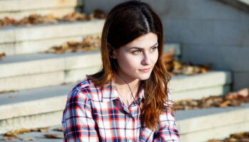a woman considering abortion