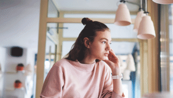 Someone thinking about how to tell her parents she's pregnant